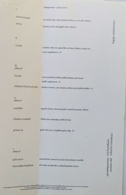 Menu photo 6 Strāta San Jose, CA