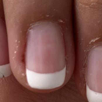 Crystal Nails & Spa - Shellac gel manicure French tip... - Nail Salons Near Me - Denver, Colorado Crystal Nails & Spa - Shellac gel manicure French tip... - Nail Salons Near Me - Denver, Colorado