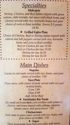 Menu photo 3 Senaida's Mexican Kitchen Rowlett, TX Menu photo 3 Senaida's Mexican Kitchen Rowlett, TX