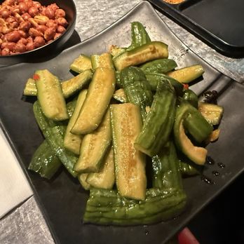 GUI BBQ Restaurant & Bar - spicy Spicy Pickled Cucumber Salad - Asian Fusion Near Me - Rowland Heights, California
