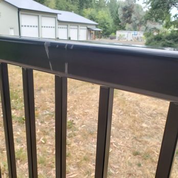 Common Ground Fence - Gate was only thing powder coated and he scratched it down to bare metal while delivering it on a rented trailer with no padding or protecti - Fences & Gates Near Me