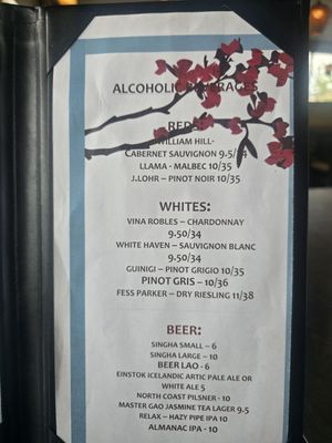 Menu photo 2 Burma Place San Diego, CA
