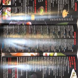 Fuji Japan - Menu