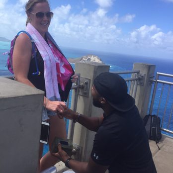 Makapu'u Point Lighthouse Trail - This was the moment he proposed :) - Hiking Near Me - Honolulu, Hawaii Makapu'u Point Lighthouse Trail - This was the moment he proposed :) - Hiking Near Me - Honolulu, Hawaii
