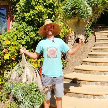 Simple Wonders Landscape and Design - Co-owner Shawn Gladden, showing off some crazy mutated growth on a Echium! - Landscaping Near Me Simple Wonders Landscape and Design - Co-owner Shawn Gladden, showing off some crazy mutated growth on a Echium! - Landscaping Near Me