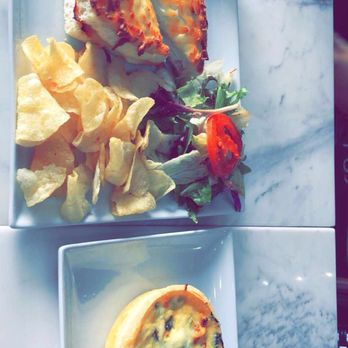 Flo Paris - Spinach and cheese quiche and sandwich and chips - Bakeries Near Me - Houston, Texas Flo Paris - Spinach and cheese quiche and sandwich and chips - Bakeries Near Me - Houston, Texas