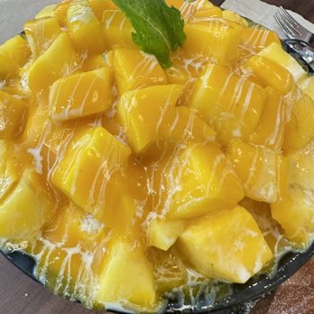 Sul & Beans - Mango bingsoo - Desserts Near Me - Irvine, California Sul & Beans - Mango bingsoo - Desserts Near Me - Irvine, California