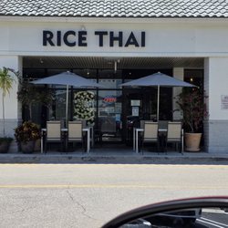 Rice Fine Thai & Asian Fusion - Outdoor entrance.