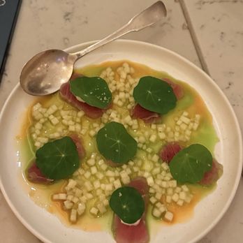 Sullaluna - Tuna Crudo - Italian Near Me - New York, New York Sullaluna - Tuna Crudo - Italian Near Me - New York, New York