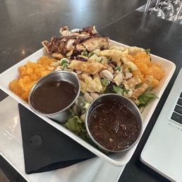 Good fortune salad with chicken Good fortune salad with chicken