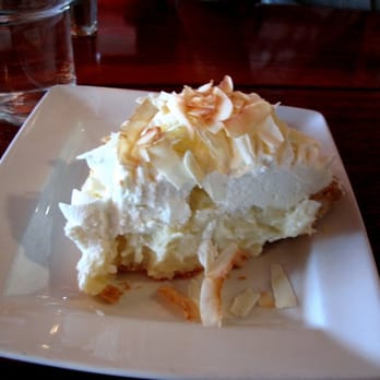 Serious Pie Downtown - triple coconut creme pie from Dahlia next door - Pizza Near Me - Seattle, Washington