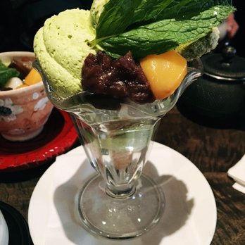 Cha-An - Green tea parfait - Japanese Near Me - New York, New York Cha-An - Green tea parfait - Japanese Near Me - New York, New York