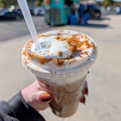 Duke Regional Hospital - Iced cookie butter oat latte from Pony Up Cafe at Outpatient Services on Wednesday mornings - lifewithhanny