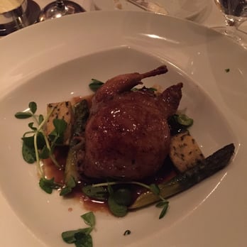 Gary Danko - Quail stuffed with Foie Gras - New American Near Me - San Francisco, California Gary Danko - Quail stuffed with Foie Gras - New American Near Me - San Francisco, California