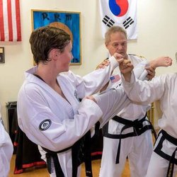 RKM Martial Arts - Master David Karstadt getting the girls ready for the 2017 World Taekwondo Championships!