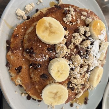 Café Alma - Chocolate Halva Banana Pancakes - Breakfast & Brunch Near Me - Cincinnati, Ohio Café Alma - Chocolate Halva Banana Pancakes - Breakfast & Brunch Near Me - Cincinnati, Ohio