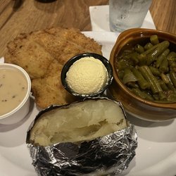 The Piano Bar and Steakhouse - Chicken fried chicken