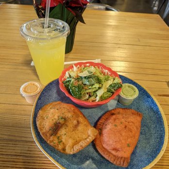 Viva Empanadas - Lunch special - 2 empanadas with salad and lemonade - Latin American Near Me - Latham, New York
