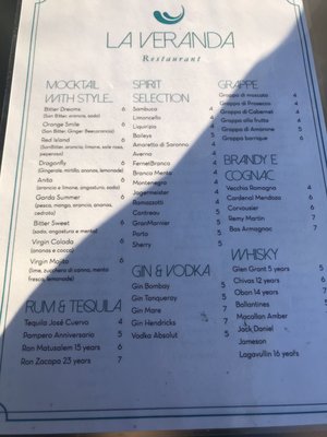 Menu photo 1 La Veranda Salò, BS Menu photo 1 La Veranda Salò, BS
