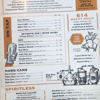 Modern Southern Table - Cocktail menu - Southern Near Me - Columbus, Ohio Modern Southern Table - Cocktail menu - Southern Near Me - Columbus, Ohio