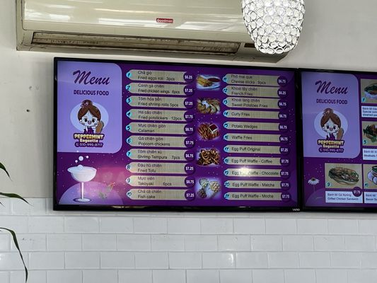 Menu photo 7 Peppermint Baguette Alameda, CA