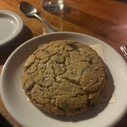 Tahini chocolate chip cookie