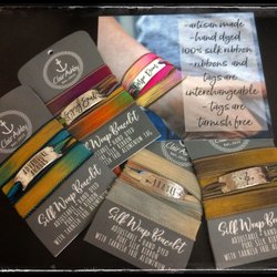 Tsunami Beach - Need a graduation gift? Send your graduate out into the world with one of our hand dyed silk wrap adventure bracelets by Clair Ashley.