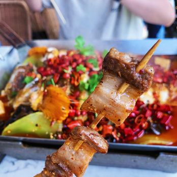 The Fish Man - Pork belly skewers - Seafood Near Me - Richmond, British Columbia