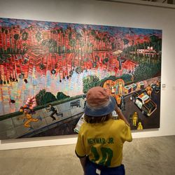 The Cheech Marin Center for Chicano Art and Culture - Painting by Carlos Almaraz