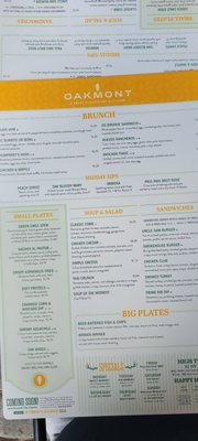 Menu photo 6 The Oakmont Flagstaff, AZ