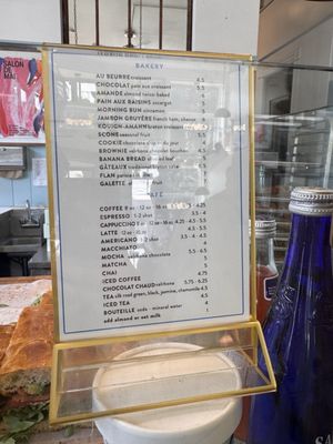 Menu photo 2 Le Marais Bakery San Francisco, CA