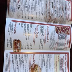Tony's Pizza Palace - Menu