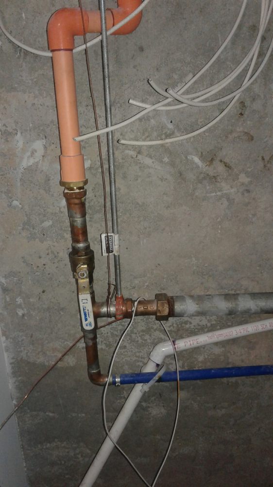 Slide of Straight Tight Level Plumbing