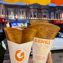 Genki Crepes & Mini-Mart - Nutella Crepes