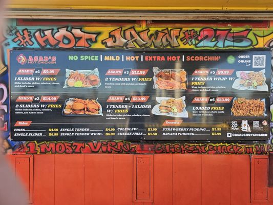 Menu photo 1 Asad's Hot Chicken Philadelphia, PA Menu photo 1 Asad's Hot Chicken Philadelphia, PA