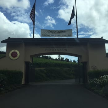 Willamette Valley Vineyards - Entrance to the vineyard - Wineries Near Me - Turner, Oregon Willamette Valley Vineyards - Entrance to the vineyard - Wineries Near Me - Turner, Oregon