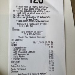 McDonald's - Simple Cheeseburger