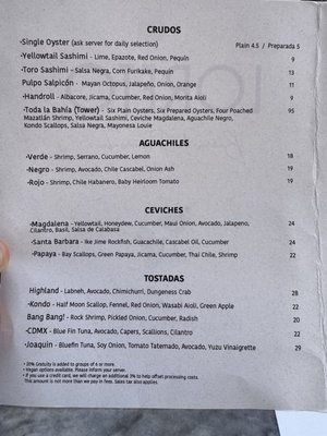 Menu photo 2 Loreto Los Angeles, CA Menu photo 2 Loreto Los Angeles, CA