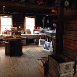Mayflower Cranberries - Retail area where you can pick up fresh berries, jams, hats, mini cranberry loafs, and more!