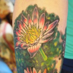 Blue Ribbon Tattoo