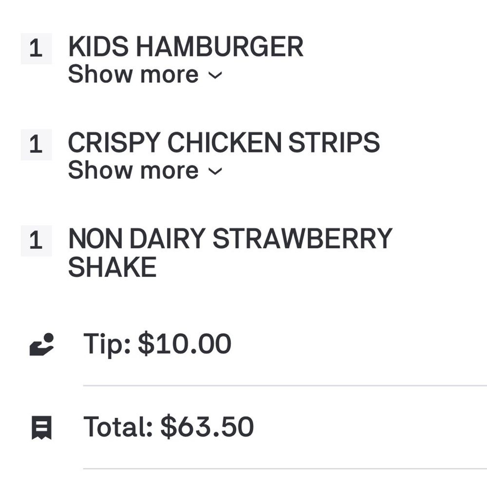 Smashburger - Second half receipt - Burgers Near Me - Chesapeake, Virginia Smashburger - Second half receipt - Burgers Near Me - Chesapeake, Virginia