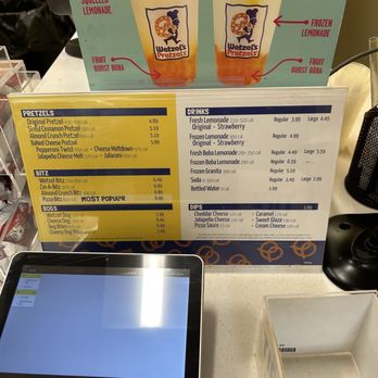 Wetzel's Pretzels - Menu - Bakeries Near Me - Edinburg, Texas Wetzel's Pretzels - Menu - Bakeries Near Me - Edinburg, Texas