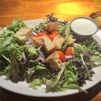 Firestone Walker Brewing- Buellton - Side Salad with Ranch - Brewpubs Near Me - Buellton, California