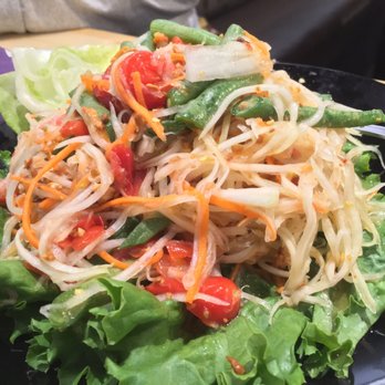 Udom Thai - The best ! papaya salad (never thought i would love papaya) - Thai Near Me - Centennial, Colorado