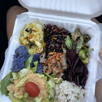 Kaimana Farm Cafe - I ordered tofu- they gave me potato salad instead. - Vegan Near Me - Honolulu, Hawaii Kaimana Farm Cafe - I ordered tofu- they gave me potato salad instead. - Vegan Near Me - Honolulu, Hawaii