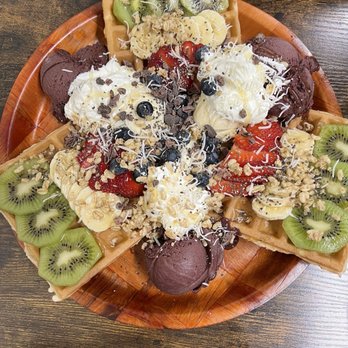 Waffle and Berry - Keriena Hana - Waffles Near Me - Honolulu, Hawaii