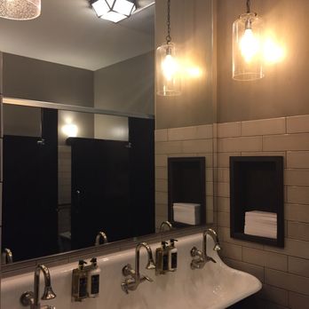 The Dearborn - Women bathroom - New American Near Me - Chicago, Illinois The Dearborn - Women bathroom - New American Near Me - Chicago, Illinois