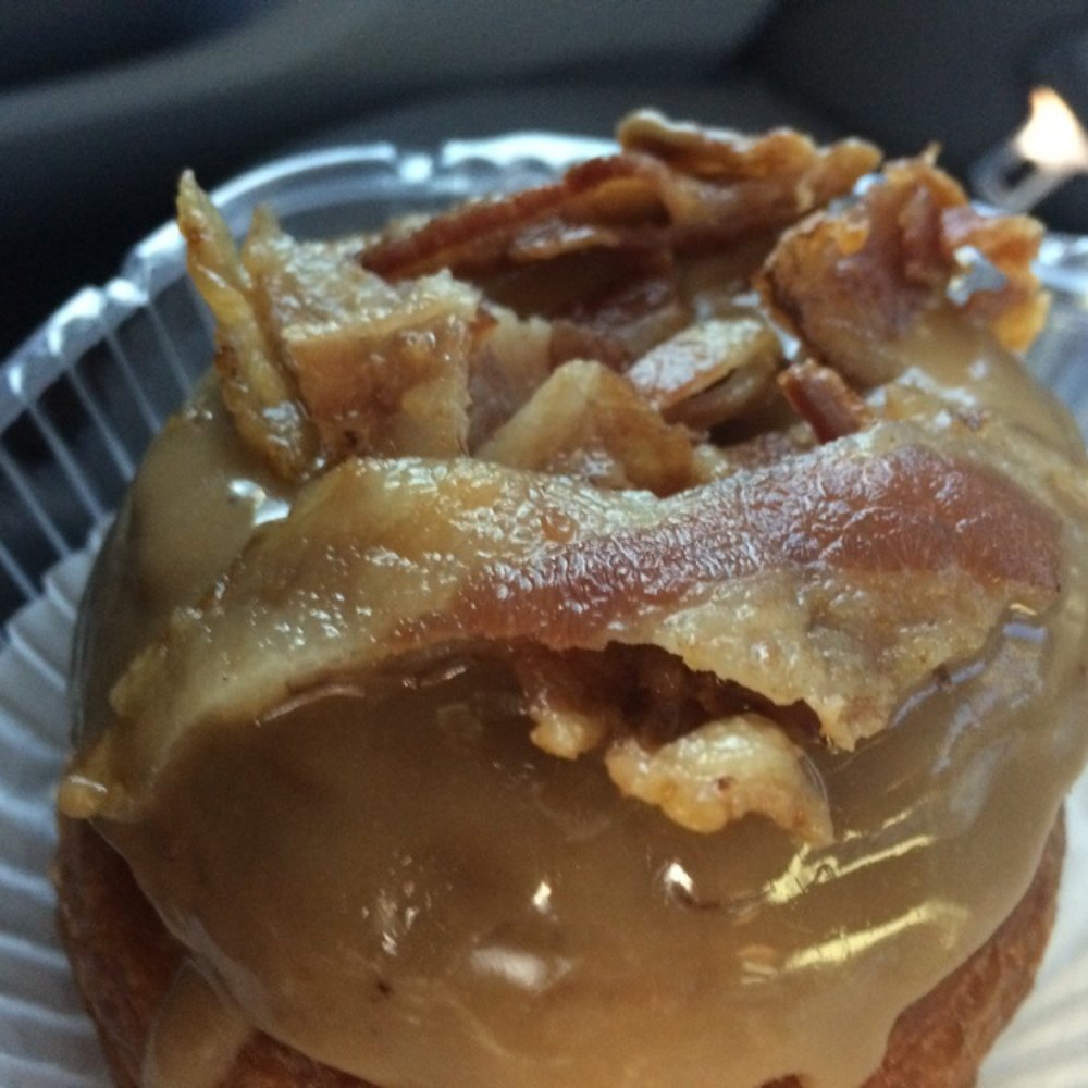 Bakers Donuts - Maple Bacon Crounut - Donuts Near Me - Sacramento, California