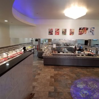Homey - View of buffets from stairs - Japanese Near Me - Indianapolis, Indiana