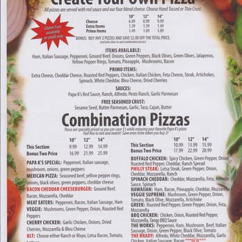 Papa K's Pizza - menu - Pizza Near Me - Bellaire, Michigan Papa K's Pizza - menu - Pizza Near Me - Bellaire, Michigan